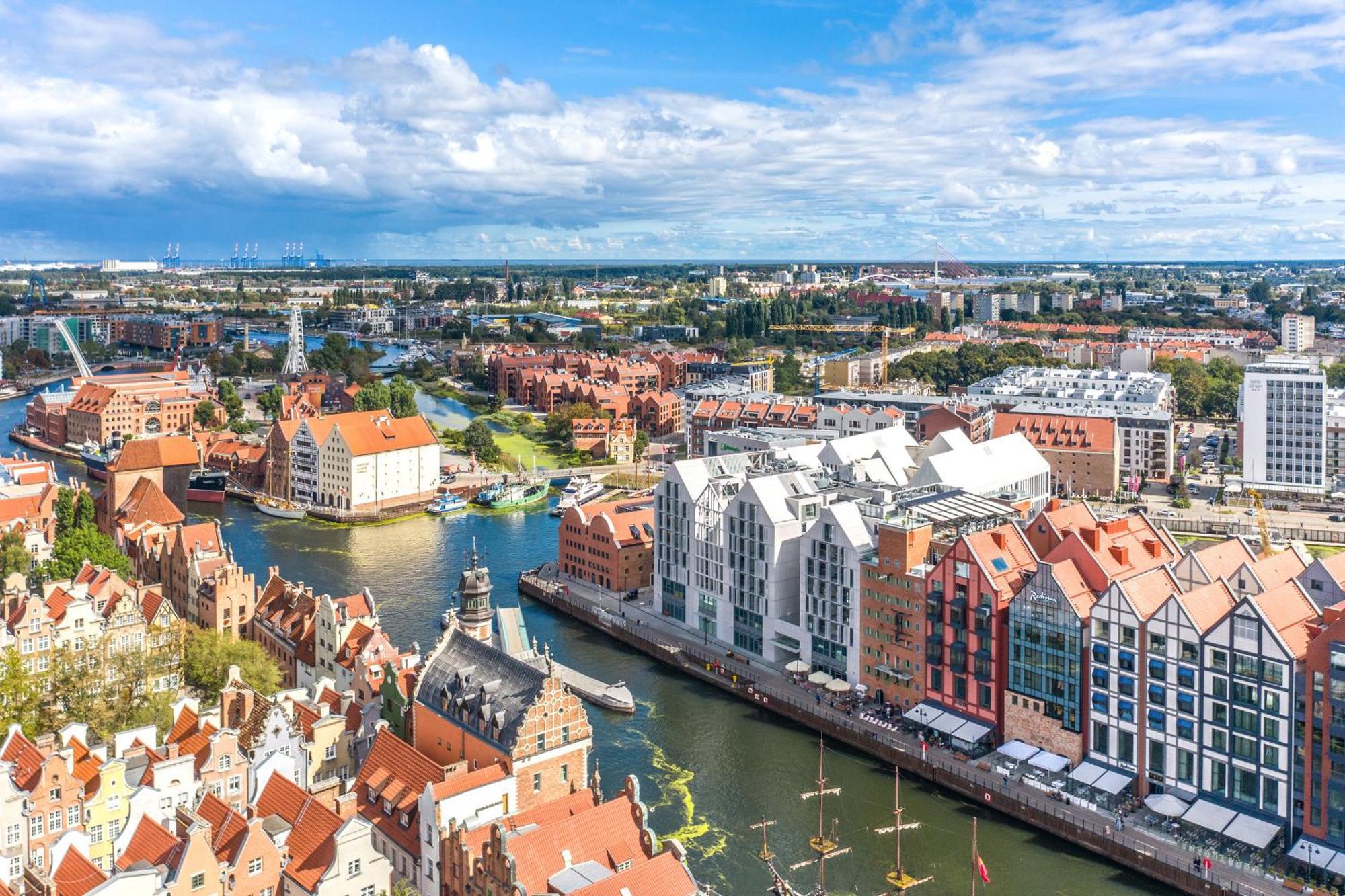 Deo Plaza Apartamenty Premium Gdansk Exterior foto